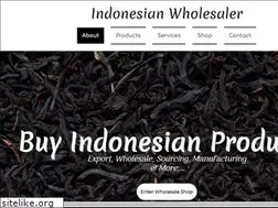 Sites similar to indonesianwholesaler.com