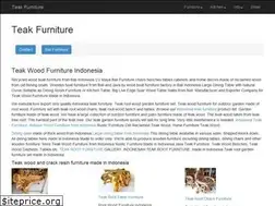 Sites similar to indonesiateakfurniture.com