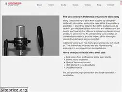 Sites similar to indonesiavoiceover.com