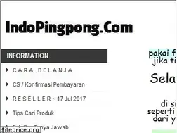 Sites similar to indopingpong.com
