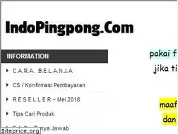 Sites similar to indopingpong.net