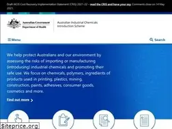 Sites similar to industrialchemicals.gov.au