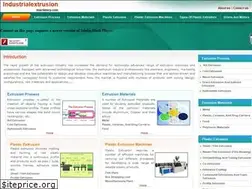 Sites similar to industrialextrusionmachinery.com