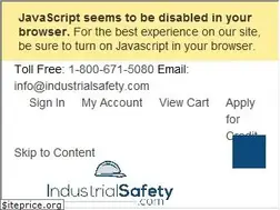 Sites similar to industrialsafety.com