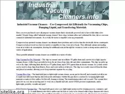 Sites similar to industrialvacuumcleaners.info