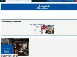 Sites similar to industrie-hoteliere.com