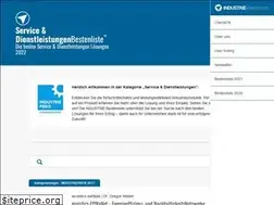 Sites similar to industrie-service-bestenliste.de