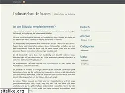 Sites similar to industriebau-info.com