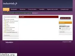 Sites similar to industriels.fr