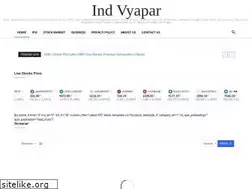 Sites similar to indvyapar.in
