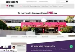 Sites similar to ine.mx