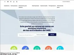 Sites similar to inee.edu.mx