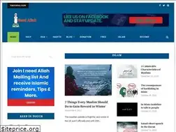 Sites similar to ineed-allah.com