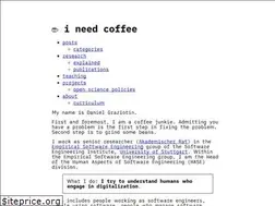 Sites similar to ineed.coffee