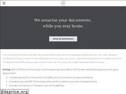 Sites similar to ineedanotary.ca