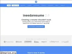 Sites similar to ineedaresu.me