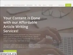 Sites similar to ineedarticles.com