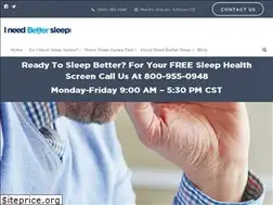 Sites similar to ineedbettersleep.com