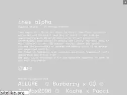 Sites similar to inesalpha.com