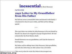 Sites similar to inessential.com