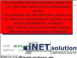 Sites similar to inetsolutions.de