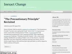 Sites similar to inexactchange.org