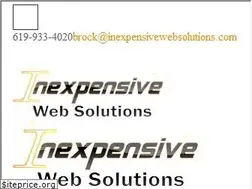 Sites similar to inexpensivewebsolutions.com