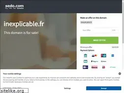 Sites similar to inexplicable.fr