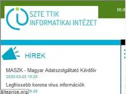 Sites similar to inf.u-szeged.hu