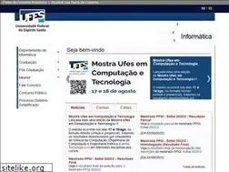 Sites similar to inf.ufes.br
