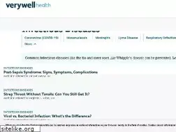 Sites similar to infectiousdiseases.about.com