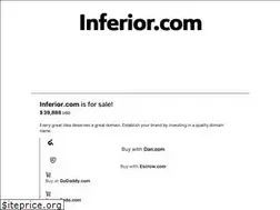Sites similar to inferior.com