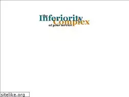 Sites similar to inferiority.com