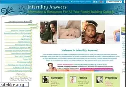 Sites similar to infertilityanswers.org