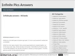 Sites similar to infinitepicsanswers.com