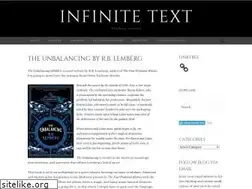 Sites similar to infinitetext.blog