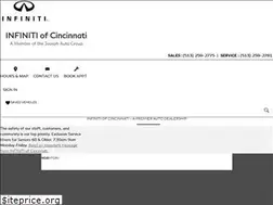 Sites similar to infinitiofcincinnati.com