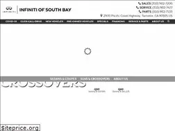 Sites similar to infinitiofsouthbay.com