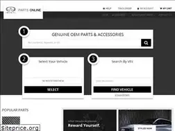 Sites similar to infinitipartsonline.com