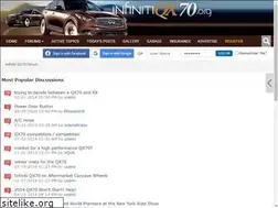 Sites similar to infinitiqx70.org