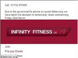 Sites similar to infinity-fitness-uk.com
