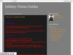 Sites similar to infinityfiestaguides.blogspot.com