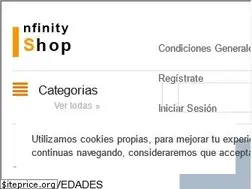 Sites similar to infinityshop.es