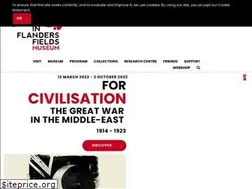 Sites similar to inflandersfields.be