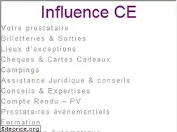 Sites similar to influence-ce.fr