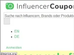 Sites similar to influencercoupons.com