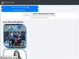 Sites similar to influenceritalia.it