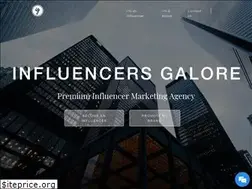 Sites similar to influencersgalore.com