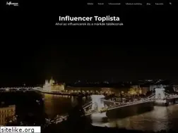 Sites similar to influencertoplista.hu