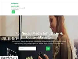 Sites similar to influencerwerden.de